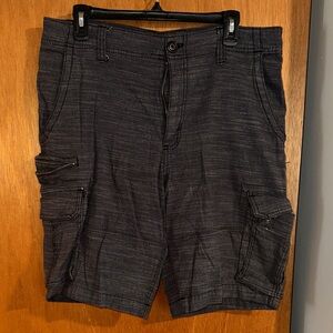 George Men's Dark Gray Cargo Shorts